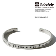 Subciety SILVER BANGLE 104-92250画像