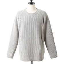 AUGUSTE presentation カシミヤ/セーブル クルーニット AUNT004画像