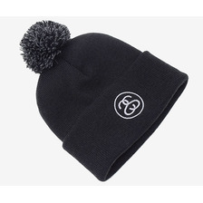 STUSSY SS Link Pom FA17 Cuff Beanie 132850画像