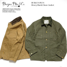 BURGUS PLUS Heavy Duck Chore Jacket 73000-DK画像