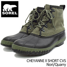 SOREL CHEYANNE II SHORT CVS Nori/Quarry NM2605-383画像