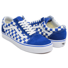 VANS OLD SKOOL (PRIMARY CHECK) TRU BL / WHT VN-0A38G1P0U画像