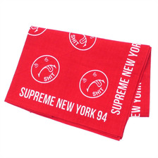 Supreme Shit Bandana RED画像