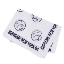 Supreme Shit Bandana WHITE画像