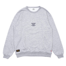 WTAPS HELLWEEK SWEATER 01 GRAY 172ATDT-CSM10画像
