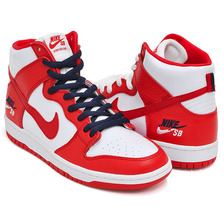 NIKE SB ZOOM DUNK HIGH PRO UNIVERSITY RED / UNIVERSITY RED 854851-661画像