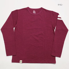 MOMOTARO JEANS 8.2oz ロン T "出陣デザイン" 07-015画像