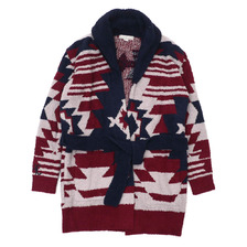 BAREFOOT DREAMS for RHC Ron Herman Women's Tribal Cardigan INDIGO画像
