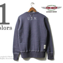 TOYS McCOY MILITARY SWEAT SHIRT "USN" TMC1772画像