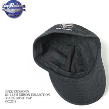 Buzz Rickson's WILLIAM GIBSON COLLECTION BLACK ARMY CAP BR02519画像