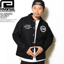 reversal GI AWARD JACKET -BLACK- RV17AW001画像