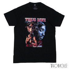 TWOANGLE SALLEYES TEE BLACK画像