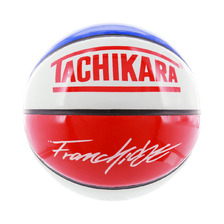 TACHIKARA FRANCHISE BASKETBALL COLOR OF CITY size 7 Red/Blue/White SB7-310画像