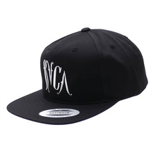 RHC Ron Herman &times; RVCA &times; Barry McGee SNAPBACK CAP BLACK画像