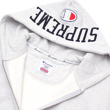 Supreme &times; Champion Arc Logo Zip Up Sweat ASH GRAY画像