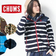 CHUMS Fleece Elmo Hoodie Women's CH14-1078画像