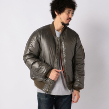 Schott NYLON RIP MA-1 DOWN JACKET 3172033画像