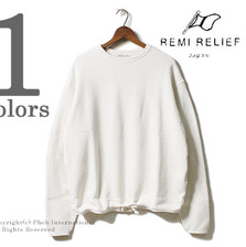 REMI RELIEF 厚手カノコ クルーネック スウェット RN1721-1368画像