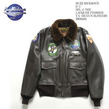 Buzz Rickson's G-1 MIL-J-7823 LACQUER FINISHED VA-105 GUN SLINGERS BR80488画像