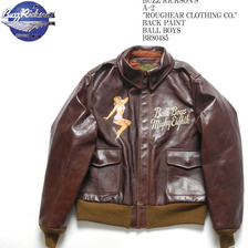 Buzz Rickson's A-2 "ROUGHEAR CLOTHING CO." BACK PAINT BALL BOYS BR80485画像