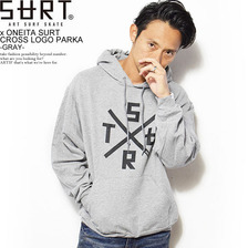SURT &times; ONEITA SURT CROSS LOGO PARKA -GRAY- 922-SURT2G画像