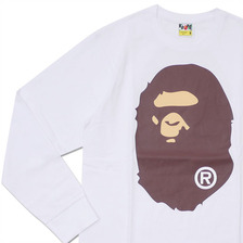 A BATHING APE APE HEAD L/S TEE 1D75-111-006画像