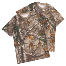 Supreme &times; Hanes Realtree Tagless Tees(2 Pack) WOODBINE画像