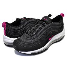 NIKE AIR MAX 97 (GS) black/pink prime-white 921523-001画像