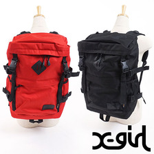 X-girl BOX SHAPED BACKPACK 5174020画像
