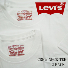 Levi's CREW NECK 2PACK T-SHIRTS D6-LT041画像