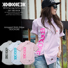 ANIMALIA Arrogant Shirts Stripe : EOCKOEE AN18S-SH02画像