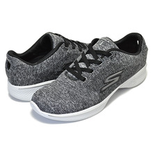 SKECHERS GOWALK 4 CHERISH black/white 14178BKW画像