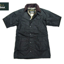 Barbour MWX1210 BEDALE LONG JACKET sage画像