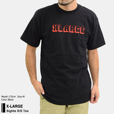 X-LARGE Sights S/S Tee M17C1128画像