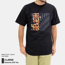 X-LARGE Illusions S/S Tee M17C1114画像