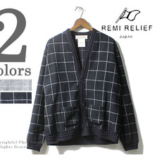 REMI RELIEF ウィンドウペン モッサ カーディガン RN1721-3150画像