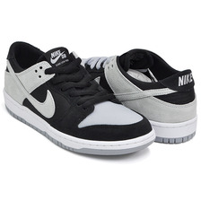 NIKE SB ZOOM DUNK LOW PRO BLACK / WOLF GREY - WHITE - WHITE 854866-001画像