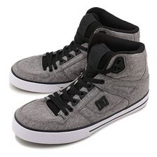 DC SHOES SPARTAN HIGH WC TX SE BLACK/HEATHER GREY ADYS400004/DM176012画像