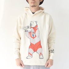 go slow caravan USAコットン ウルトラマン クマ プルパーカー 371929画像