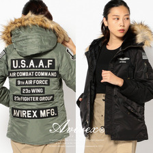 AVIREX CUSTOM N-3B WITH PATCHES U.S.A.A.F. 6272070画像
