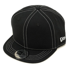 NEW ERA 506 Umpire Cap Adjustable BLACK/S.WHITE 11475057画像