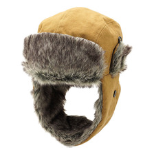 NEW ERA The Trapper Washed Duck TAN/S.WHITE 11474258画像