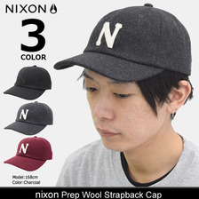 nixon Prep Wool Strapback Cap NC2835画像