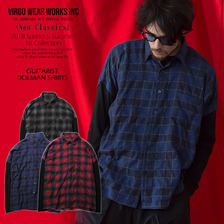 VIRGO GUITARIST DOLMAN SHIRTS VG-SH-182画像