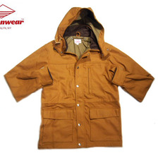 Battenwear 10 oz DUCK CANVAS COTTON UTILITY JACKET caramel FW17102A画像