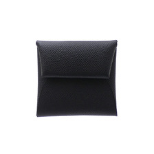 HERMES PORTE-MONNAIE BASTIA NOIR 2画像