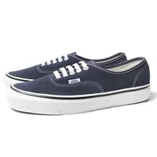 VANS ANAHEIM FACTORY AUTHENTIC 44 DX SUEDE/OG-NAVY VN0A38ENQSX画像