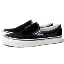 VANS ANAHEIM FACTORY CLASSIC SLIP-ON 98 DX SUEDE/OG-BLACK VN0A3JEXQU1画像