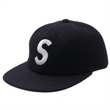 Supreme Wool S Logo 6-Panel BLACK画像