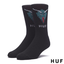 HUF DECEMBER DUDES SERIES SOCK BLACK画像